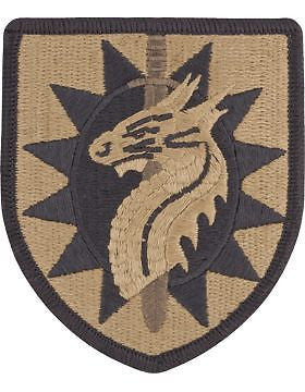 0224 Sustainment Brigade Scorpion Patch with Fastener (PMV-0224B)