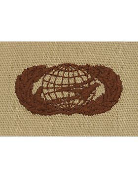 AF-SD383 Basic Manpower and Personnel USAF Sew-On Desert