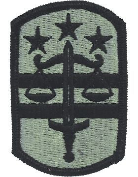 0260 Military Police Brigade ACU Patch with Fastener (PV-0260A)